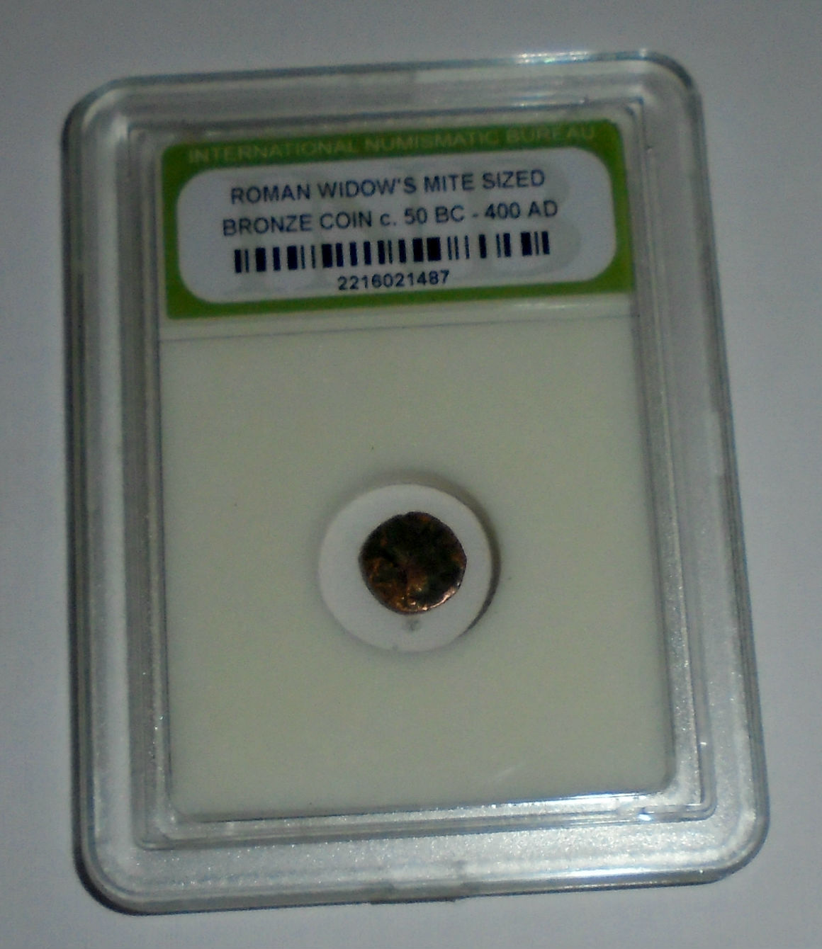 Ancient Roman Holy Land Jesus Gospel Coin Widows Mite Greed Church Poor Charity