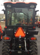 KIOTI TRACTOR PARTS REAR CAB GLASS WINDOW  W/ DEFROSTER TB16-0609A FITS CX2510CH