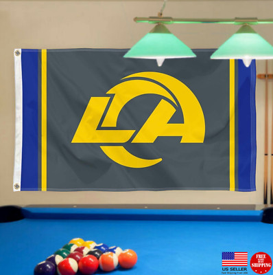 LA Rams Flag 3X5 Los Angeles Banner New Man Cave Flags