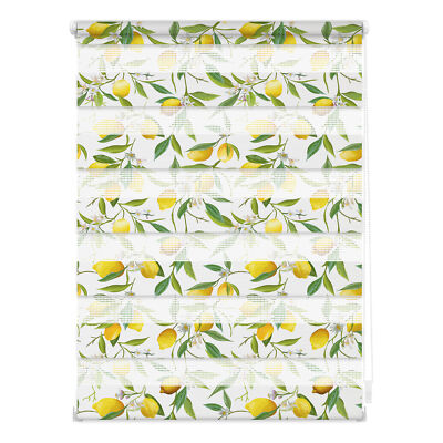 Duo Rollo Klemmfix, ohne Bohren, blickdicht, Limone - Gelb Grün