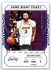 2022-23 Panini Contenders - Game Night Ticket #22 Anthony Davis