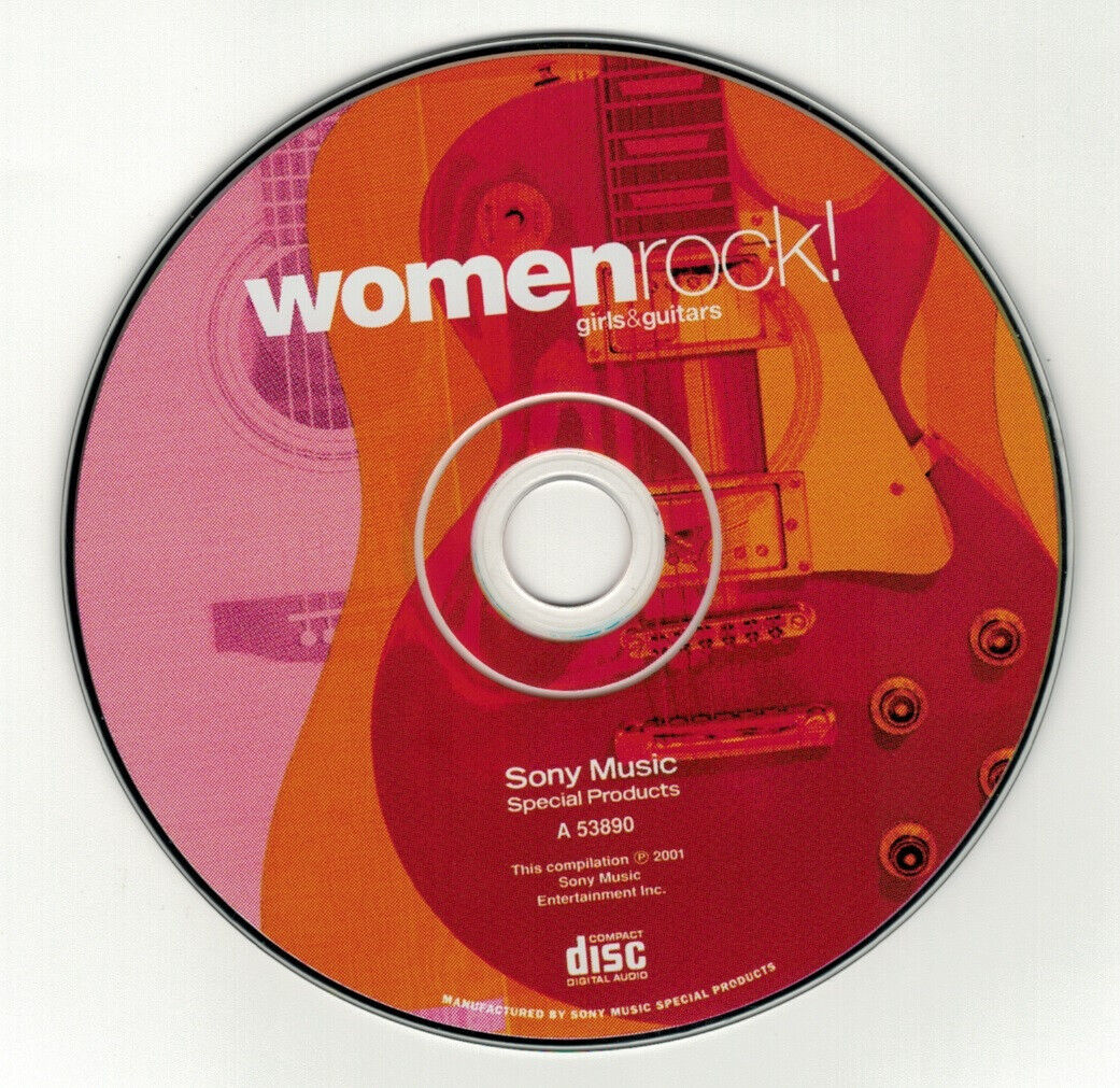 Women Rock! - Girls & Guitars (CD disc) 2001