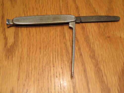 Richards Knife Sheffield England Pipe Smokers Tamper Reamer Vintage
