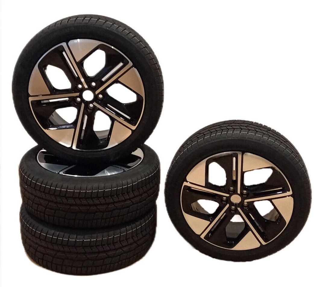 4 Smart #1 Brabus® Alu Winter komplett räder satz Continental™ 235 