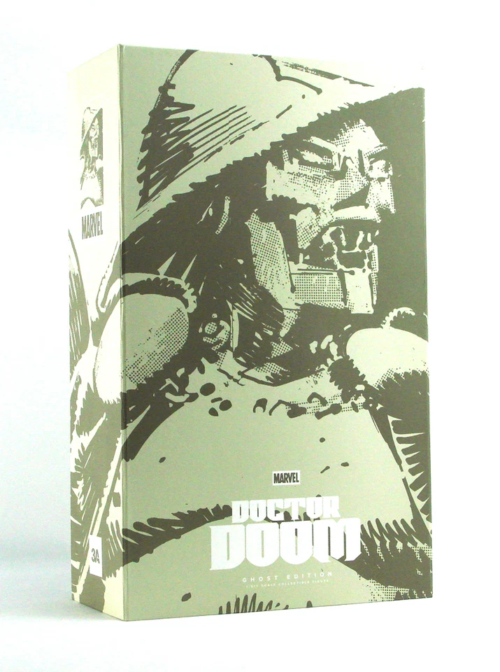 Figura exclusiva de Ashley Wood ThreeA 3A Marvel Doctor Doom 1/6th Ghost Bambaland Foto 4 de 4