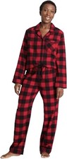 HOLIDAY Brand NEW "Wondershop" Women Buffalo Check Plaid Flannel Pajama Set