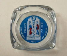 2 Stiffs Motel Ashtray (R3F/JSF6) Standard Oil Lovelock Nevada Gasoline Station