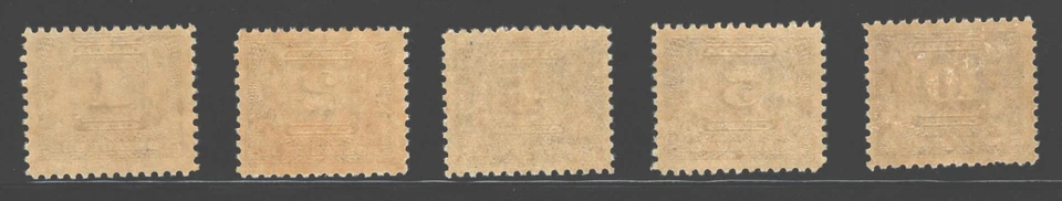 ** CANADA POSTAGE DUE STAMPS J6~J10 MNH, O.G. New Condition. SV $312 Must $ee ! - Image 2 of 4