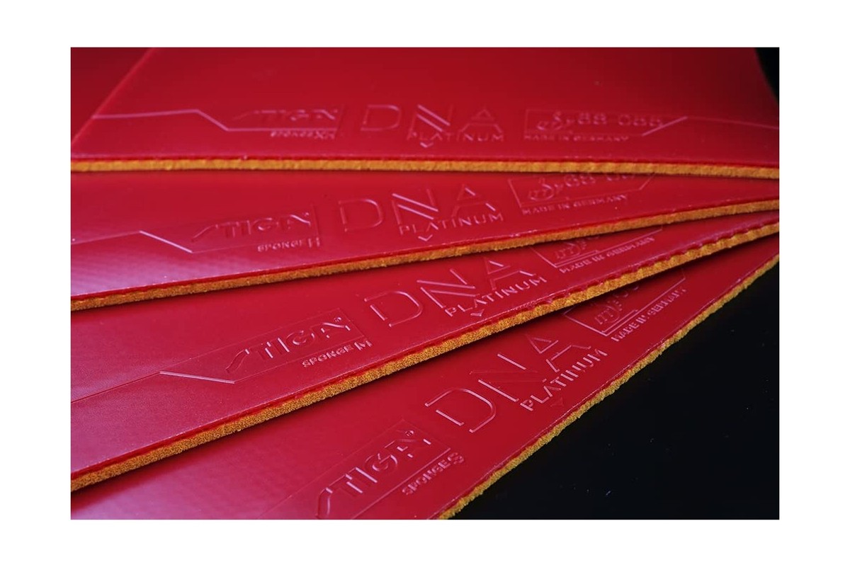 Gomma Da Ping Pong Stiga DNA Platinum S - Per Rotazione E Controllo, Spugna 42.5 Gradi - Foto 2