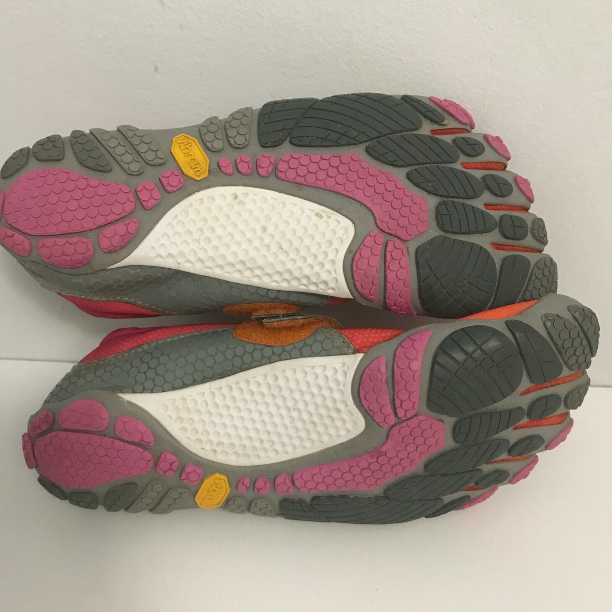 VIBRAM Fivefingers Women Shoes Activewear Barefoot Running Orange