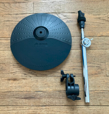10'' Alesis Cymbal NEW w/Short Arm & 1.5'' Clamp Drum (Single Zone)