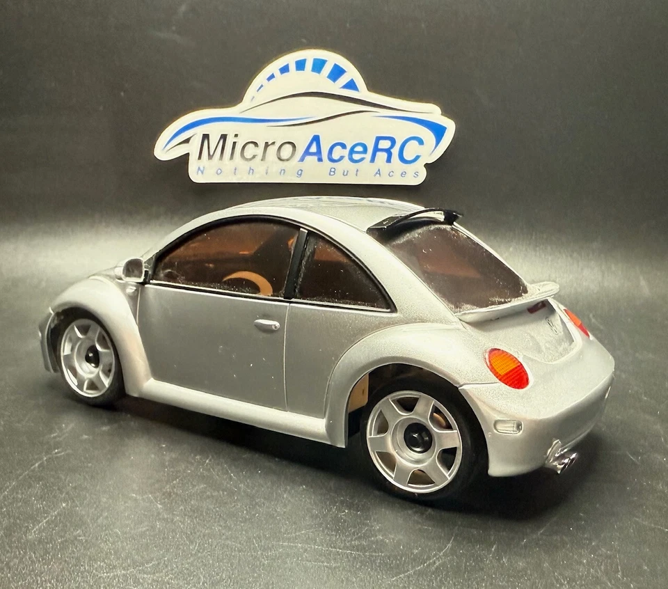 Used Kyosho Mini-Z Body Beetle Silver Auto Scale Collection Rare - Image 4 of 4