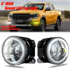 For 2008-2011 Ford Ranger 4 Inch Led Fog Lights Front Bumper Driving Lamps