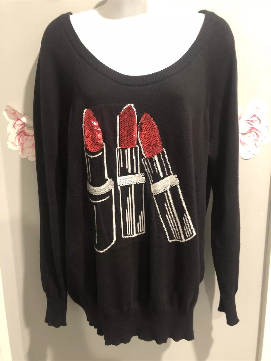 Torrid lipstick best sale sweater