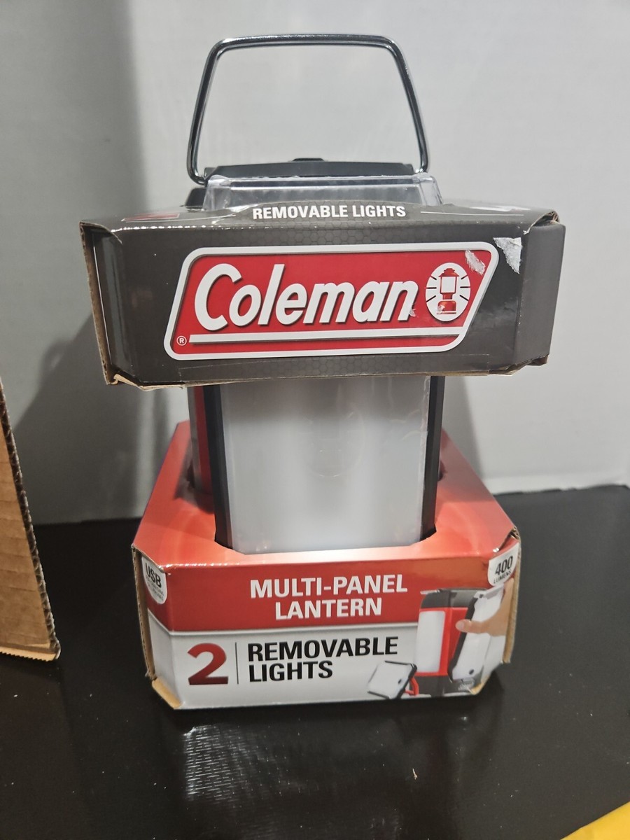 Coleman Multi-Panel LED Lantern Removable Panels w/USB Charge