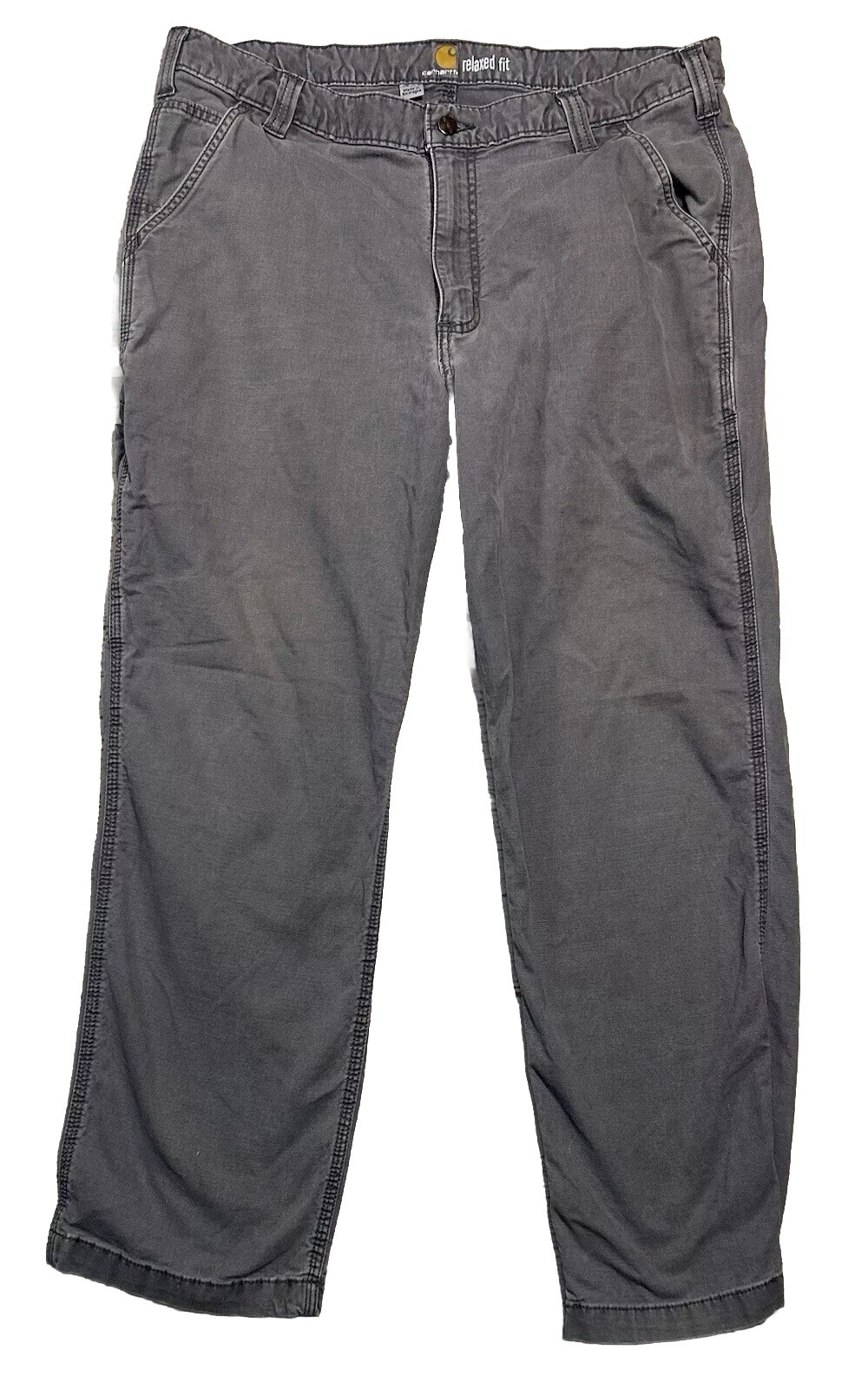 Carhartt Mens 38x30 Relax Fit Canvas Workwear Pants Inseam 28”