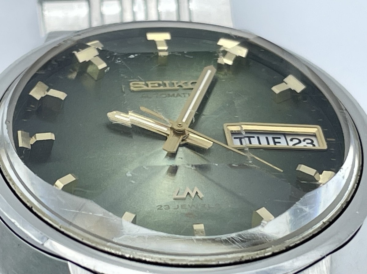 SEIKO ロードマチック5606-7320 SEIKO セイコーロードマチック 赤文字盤5606-7320 LM純正ブレス