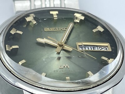 SEIKO ロードマチック5606-7320 Vintage SEIKO Lord Matic Automatic Watch 5-sided cut glass