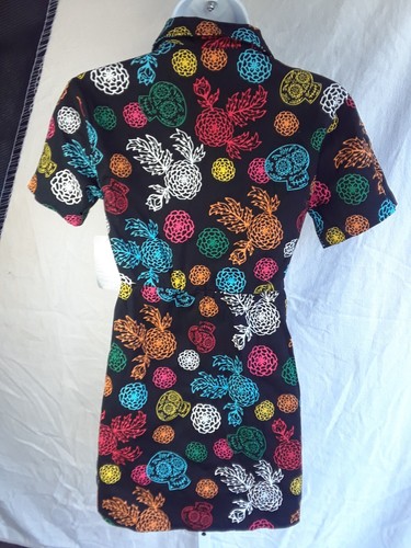 Disney Pixar Coco Floral Lace Back Dress Size 9/10 New Pp - Picture 5 of 10