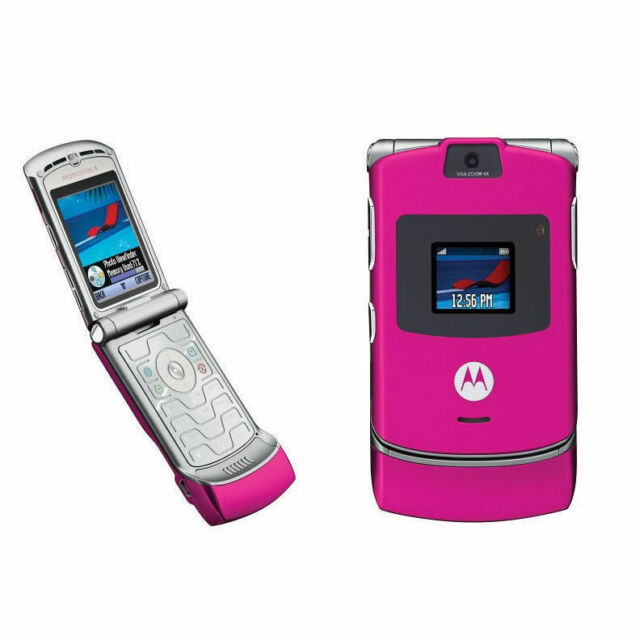 Soportar col china dorado Motorola RAZR V3 - Pink (Unlocked) Mobile Phone | Compra online en eBay
