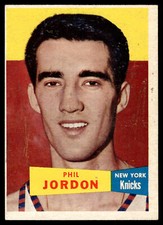 1957-58 Topps #55 Phil Jordon EX c29