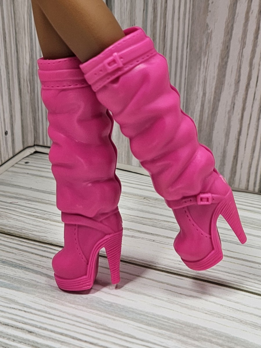 Mattel Barbie Shoes Doll Life in the Dreamhouse Tall Pink Heeled