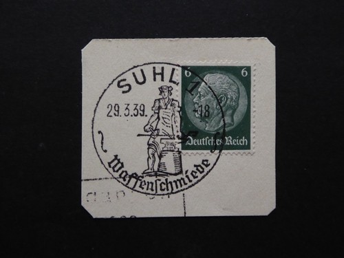 Deutsches Reich - Suhl "Waffenschmiede" - Sonderstempel
