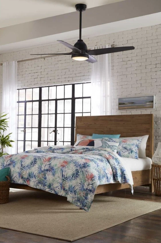 Progress Lighting-P250009-081-30-Alleron-56" 4 Blade Ceiling Fan w/Light Nickel - Image 3 of 3