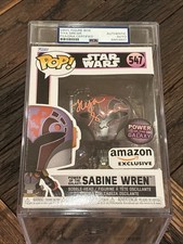 Funko Pop firmado por Tiya Sircar! 547 Sabine Wren PSA Encapsulado Auténtico 💥💥💥