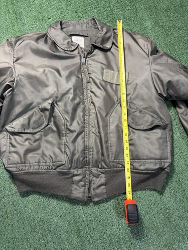 Vintage Avirex Jacket size XL Flyer's CWU-45/P Bomber Pilot Military - Picture 11 of 12