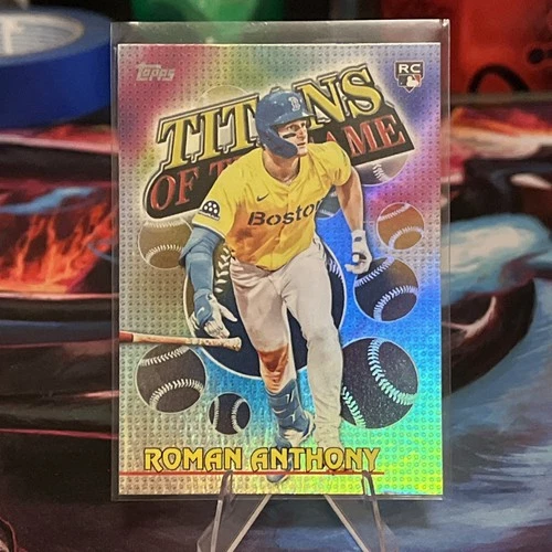 2026 Topps Series 1 - Titans of the Game Roman Anthony #TOG-9 (RC)