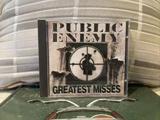 Public Enemy : Greatest Misses - 1992 CD - Hip Hop - Conscious - Boom Bap