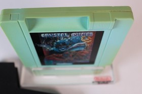 Crystal Mines (Nintendo Entertainment System, NES) Authentic, Cart and Sleeve