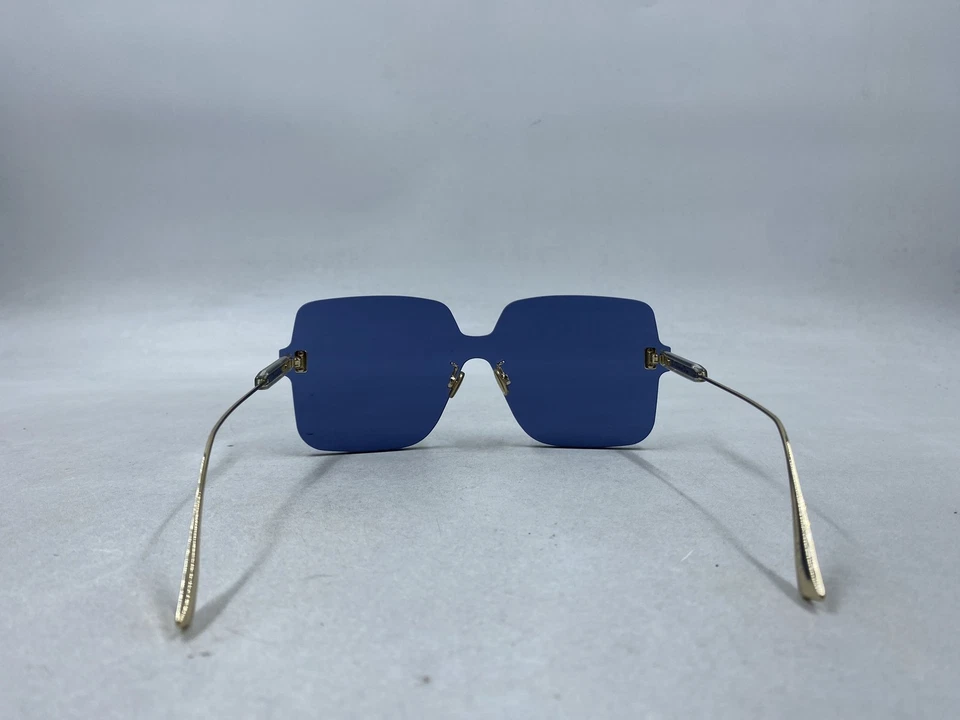 Christian Dior Blue Rimless Square Women Sunglasses - Image 3 of 4