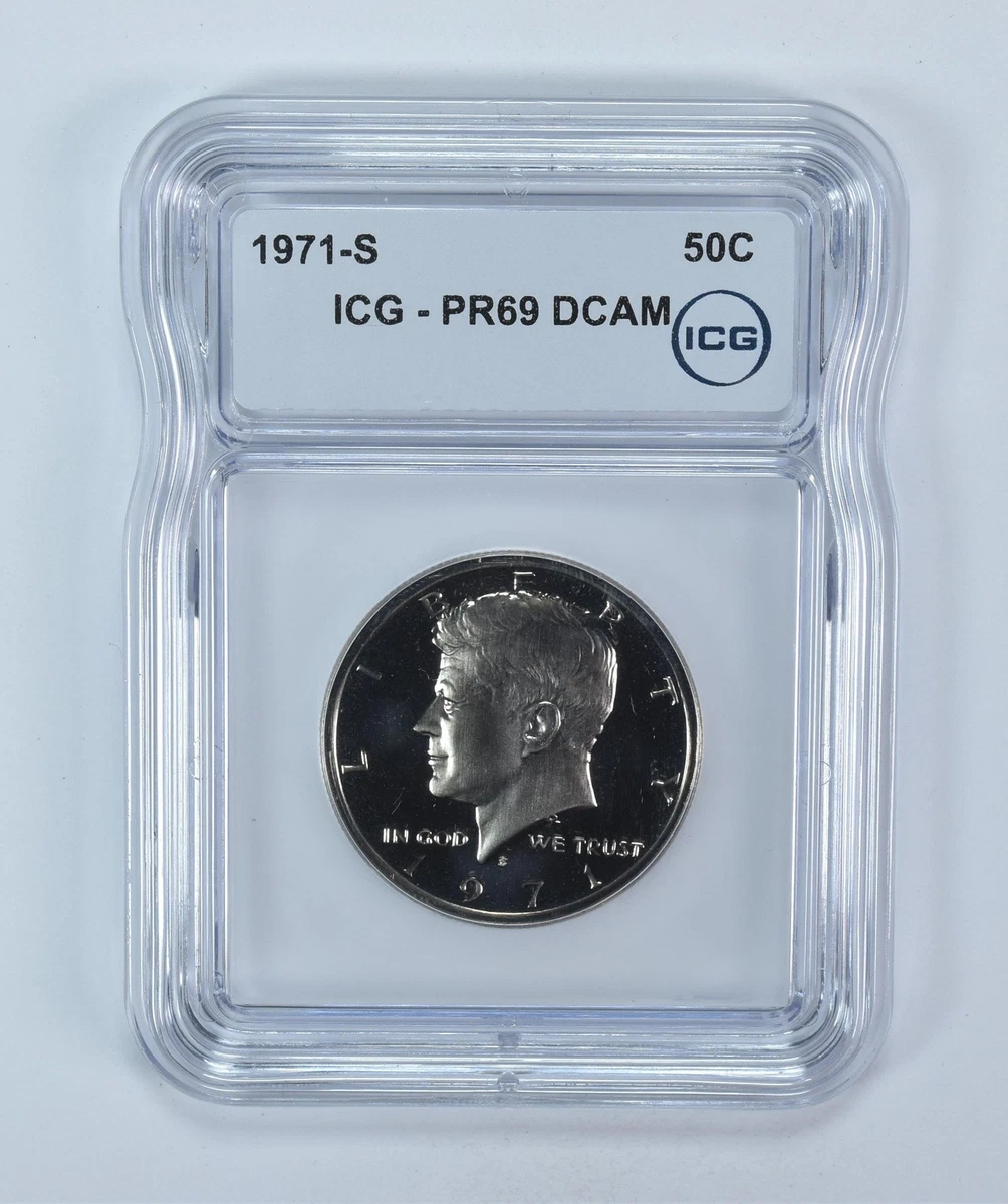 PR 69 Graded 1971 Kennedy US Half Dollars (1964-Now) for sale | eBay