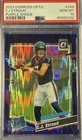 2023 Panini Donruss Optic C.J. Stroud #244 Purple Shock PSA 10 Texans