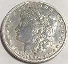 1896 O MORGAN "AU/XF GRADE," C-PICS, SOME LUSTER REMAINS, HIGH POINTS / KEY!💥✅