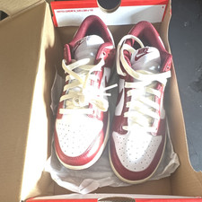 Nike Red/White Colorblock Athletic Sneakers L...