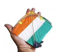  Pack of 20 Paper Kite Indian Kite Tri Color Small Kites Size 4.5 inch Small.