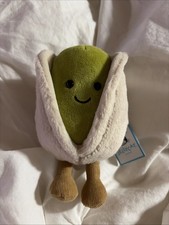 Jellycat Amuseables Pistachio Plush w Dust Bag AUTHENTIC US Seller
