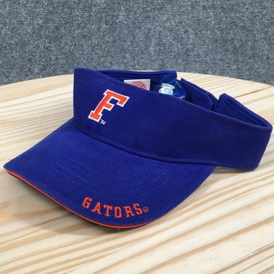 Florida Gators Visor Hat Unisex One Size Curved Brim Embroidered Blue