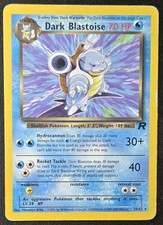 Dark Blastoise 20/82 Team Rocket Unlimited Non Holo Rare WoTC Pokémon 2000 HP on eBay