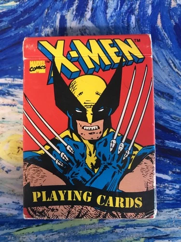 Vintage Marvel Comics X-Men Playing Cards (1993)