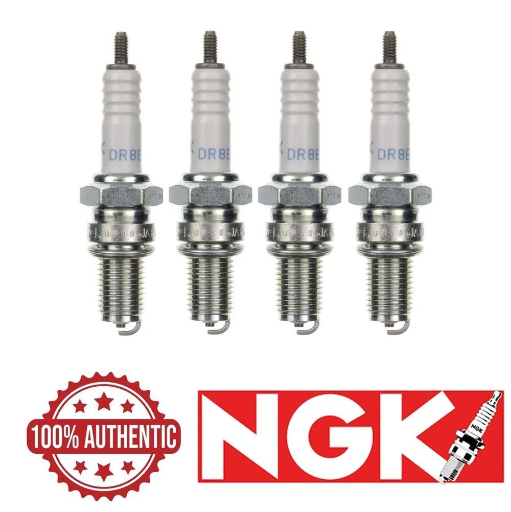 4 NEW NGK  Spark Plugs, DR8ES-L FREE FAST SHIP