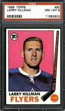 1969 Topps #90 Larry Hillman - PSA 8