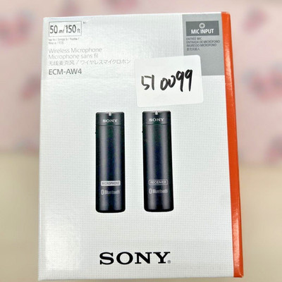Sony ECM-AW4 Bluetooth Wireless Microphone System for Cameras from Japan