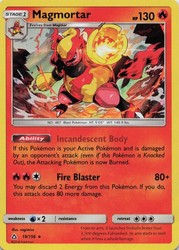 Magmortar 19/156 Ultra Prism Holo Rare