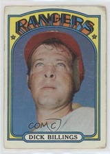 1972 Topps Dick Billings #148 9cx