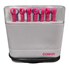 CONAIR Hot Sticks Hair Setter 14 Flexible Rollers Curlers Spiral Pageant TESTED