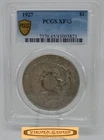 1927 Peace Silver Dollar, PCGS XF45 - #B55682
